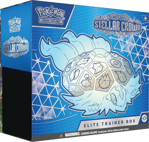 Pokemon TCG US Version Scarlet &amp; Violet SV7 "Stellar Crown" Elite Trainer Box