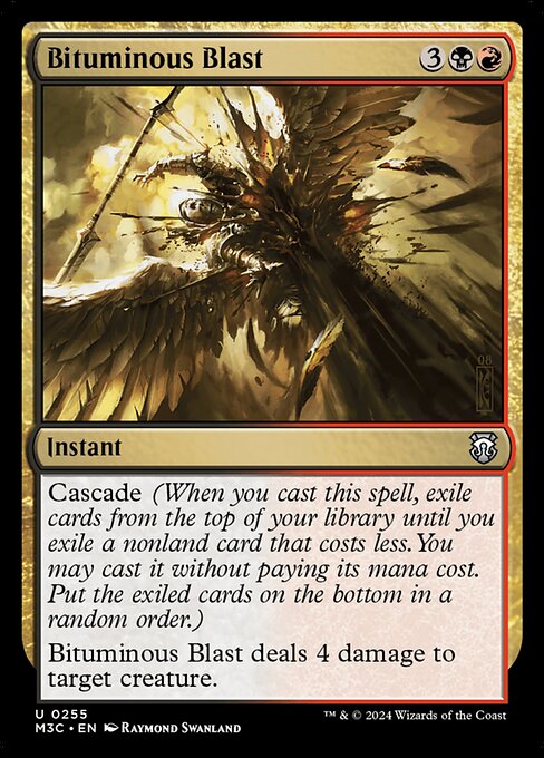 [Foil] M3C 255 Bituminous Blast (Ripple Foil) U