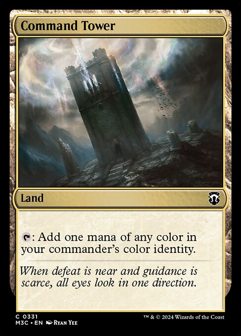 [Foil] M3C 331 Command Tower (Ripple Foil) C