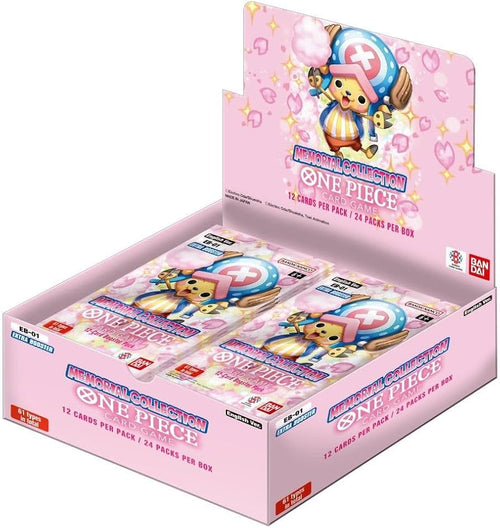 [EB-01-EN] 美版 ONE PIECE CARD GAME BOOSTER BOX 「Memorial Collection 」