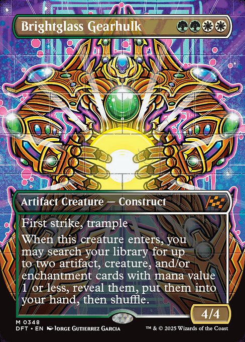 DFT 348 Brightglass Gearhulk (0348 - Borderless) M