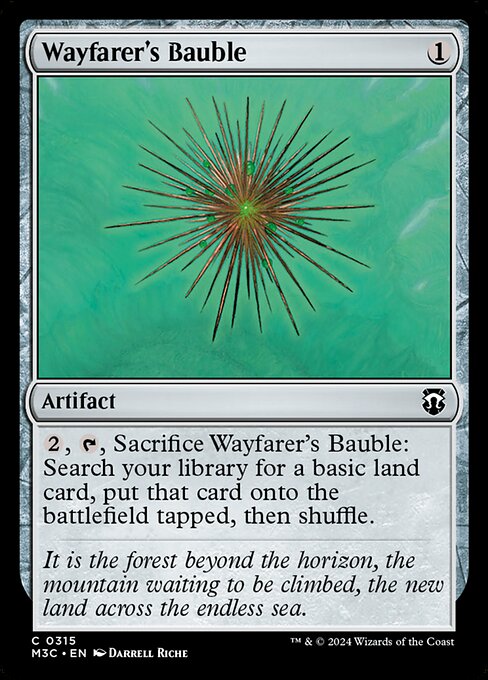 [Foil] M3C 315 Wayfarer's Bauble (Ripple Foil) C