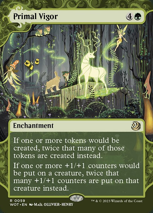 [Foil] WOT 059 Primal Vigor (0059) R