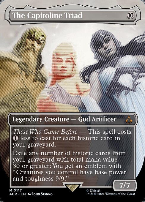 ACR 117 The Capitoline Triad (0117 - Borderless) M