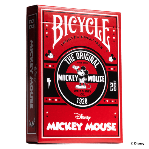 Bicycle Playing Cards - Disney Classic Mickey (Red)