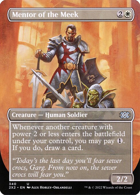 2X2 340 Mentor of the Meek (Borderless) U
