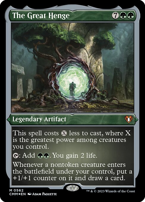 [Foil Etched] CMM 562 The Great Henge (Foil Etched) M