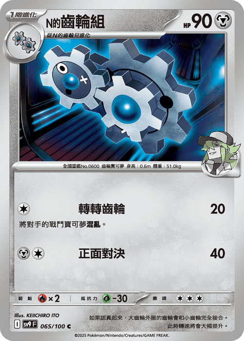 SV9F 065/100 N gear set C