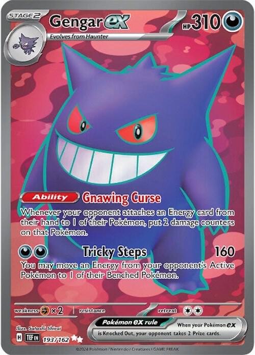 TEF 193/162 Gengar ex SR