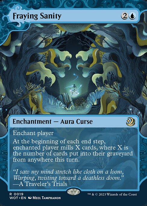 [Foil] WOT 019 Fraying Sanity (0019) R