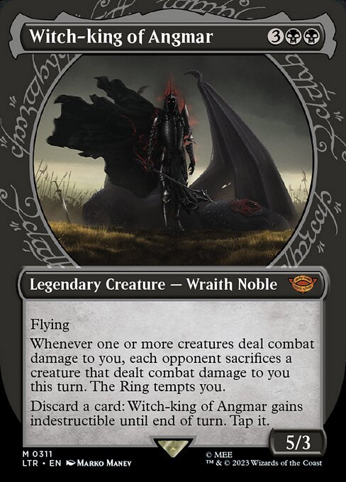 [Foil] LTR 311 Witch-king of Angmar (Showcase) M