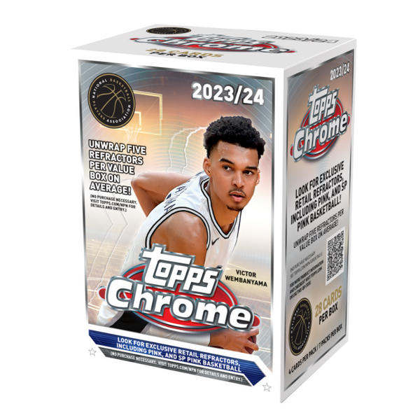 2023-24 Topps Chrome Basketball Blaster Box - 皇巢卡店 Beehive Trading Card Shop