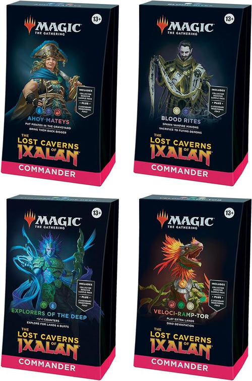 MTG The Lost Caverns of Ixalan (LCI) Commander Decks - 一套-4個