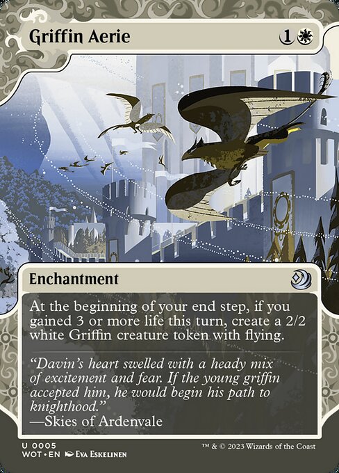 [Foil] WOT 005 Griffin Aerie (0005) U