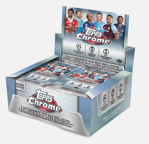 2025-26 Topps Chrome UCC - Jumbo Box