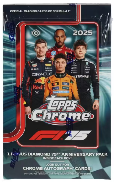 2025 Topps Chrome F1 - Hobby Box