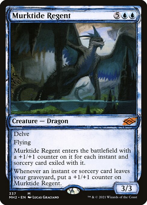 [Foil] MH2 337 Murktide Regent (Showcase) M