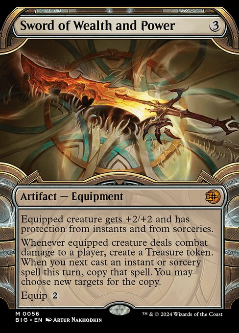 BIG 056 Sword of Wealth and Power (0056 - Showcase) M