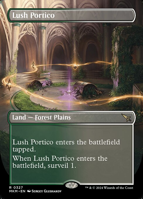 MKM 327 Lush Portico (Borderless) R