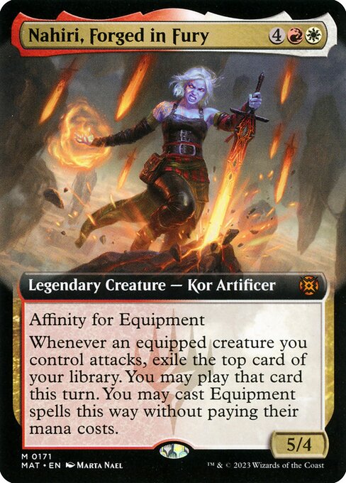 MAT 171 Nahiri, Forged in Fury (Extended Art) M