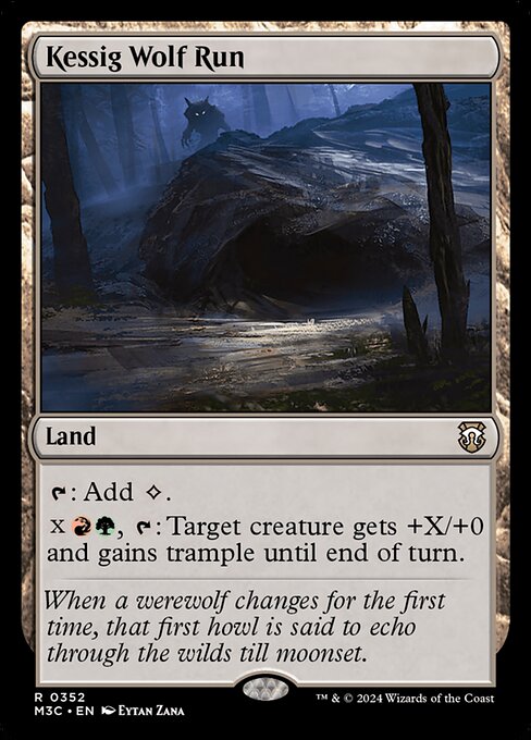 [Foil] M3C 352 Kessig Wolf Run (Ripple Foil) R