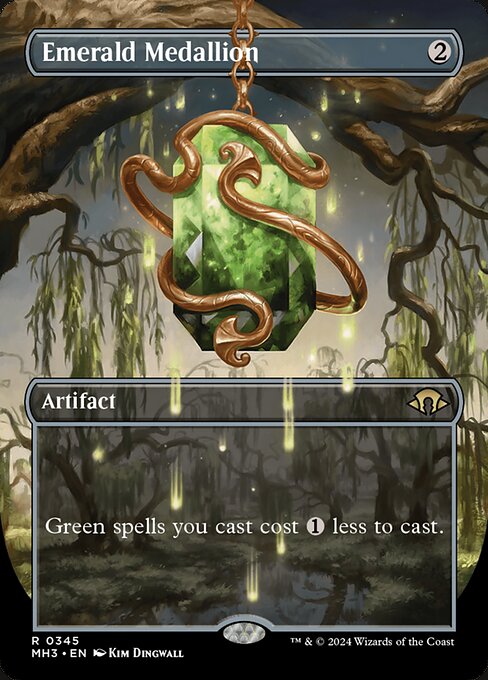 MH3 345 Emerald Medallion (0345 - Borderless) R