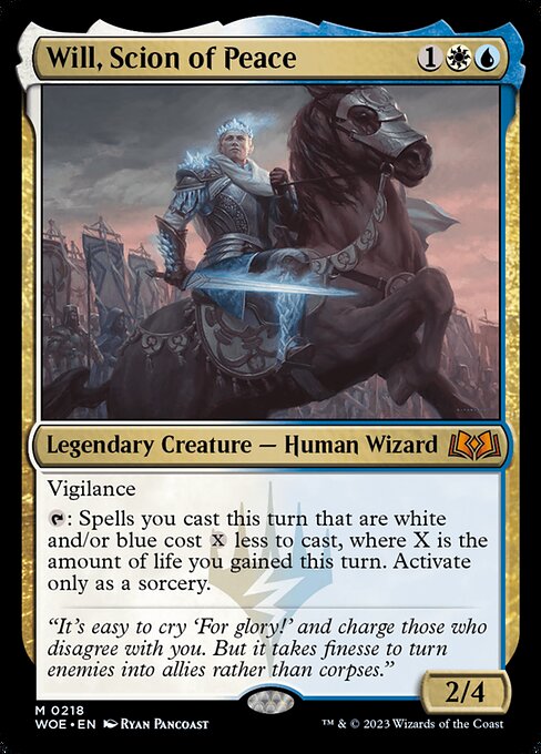 WOE 218 Will, Scion of Peace M