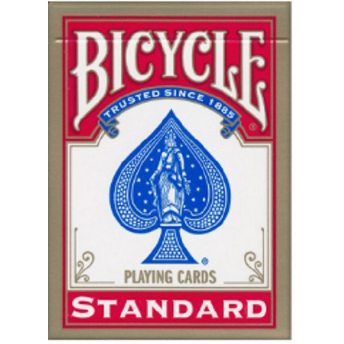 Bicycle Playing Cards - Bicycle 808 Gold USA Red