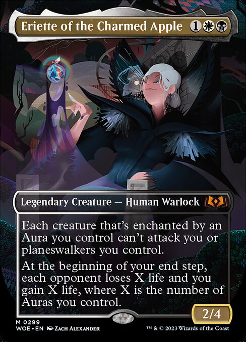 [Foil] WOE 299 Eriette of the Charmed Apple (Borderless) M