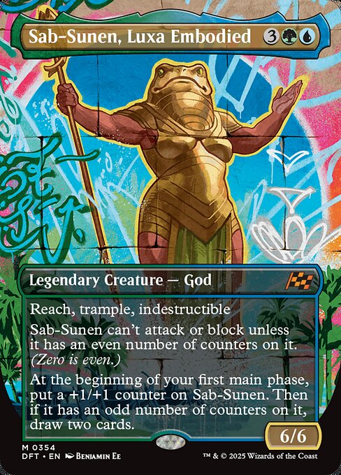 DFT 354 Sab-Sunen, Luxa Embodied (0354 - Borderless) M