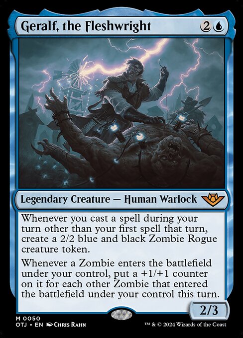 [Foil] OTJ 050 Geralf, the Fleshwright M