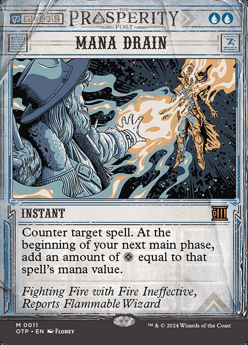 [Foil] OTP 011 Mana Drain (0011 - Showcase) M