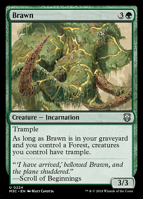[Foil] M3C 224 Brawn (Ripple Foil) U