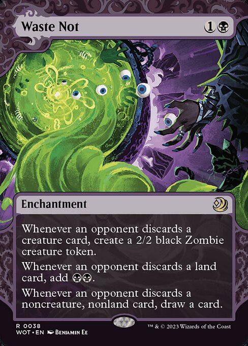 [Foil] WOT 038 Waste Not (0038) R