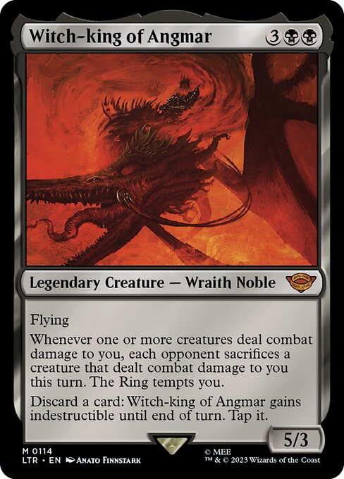 [Foil] LTR 114 Witch-king of Angmar M