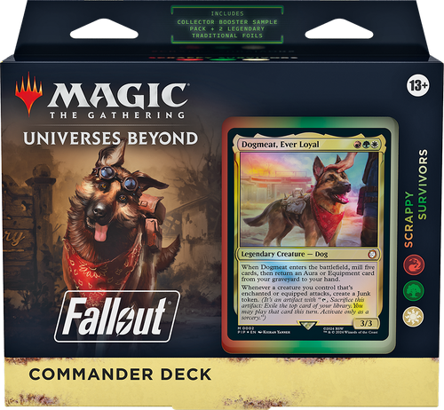 MTG FALLOUT® (PIP) Commander Decks - Scrappy Survivors