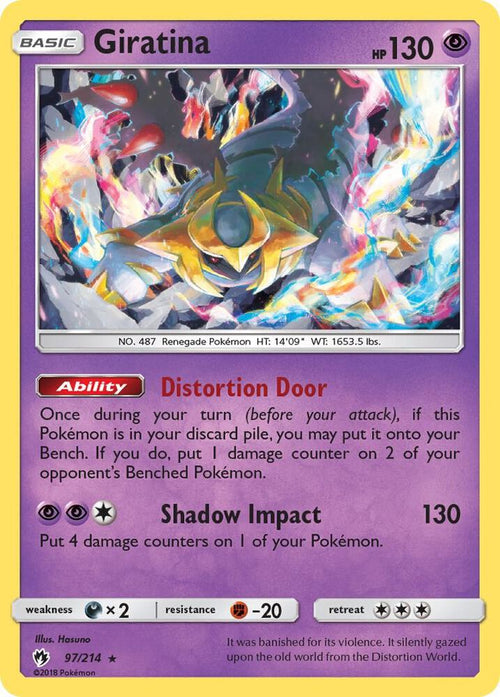 SM8 097/214 Giratina RH