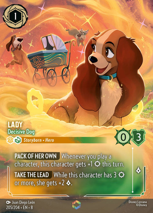 205/204·EN·8 Lady - Decisive Dog E