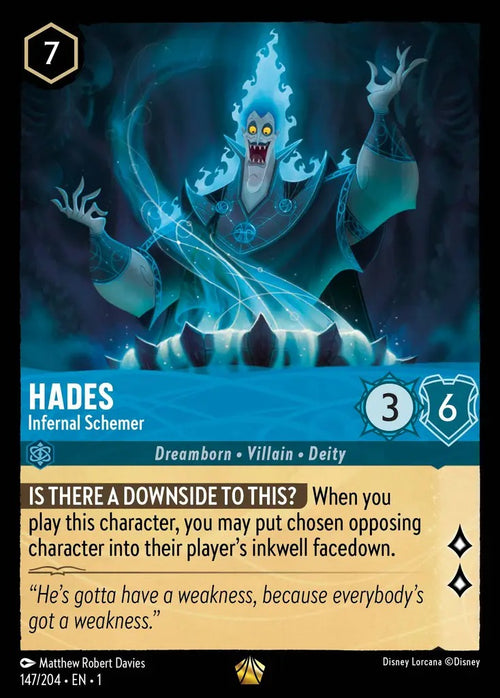 147/204·EN·1 Hades - Infernal Schemer L