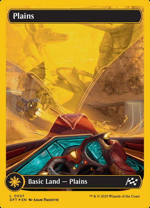 [Foil] DFT 507 Plains (0507 - First-Place Foil) L