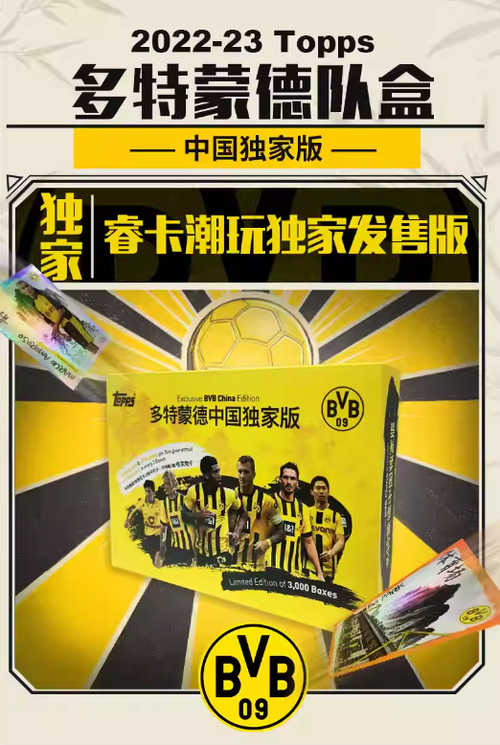 2023 Topps Borussia Dortmund Exclusive BVB China Edition
