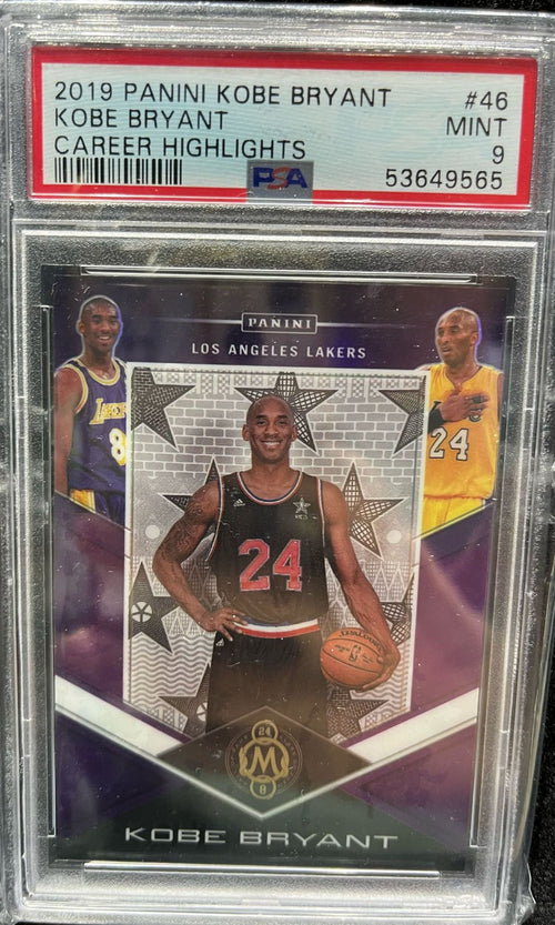 [PSA 9]2019 PANINI KOBE BRYANT KOBE BRYANT CAREER HIGHLIGHTS 8/24