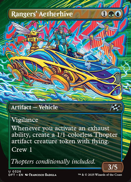 [Foil] DFT 326 Rangers' Aetherhive (0326 - Borderless) U