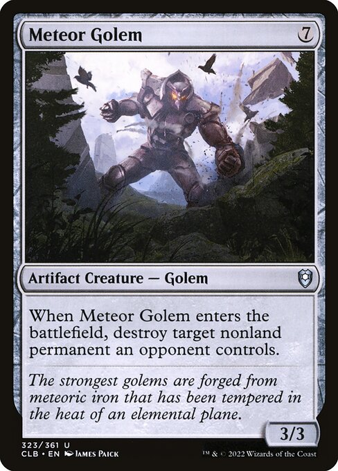 CLB 323 Meteor Golem U
