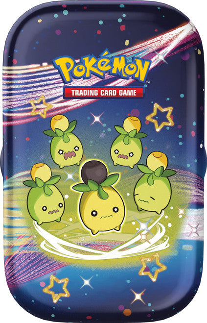 Pokemon TCG US Version Scarlet &amp; Violet SV4.5 "Paldean Fates" Mini Tin - Smoliv