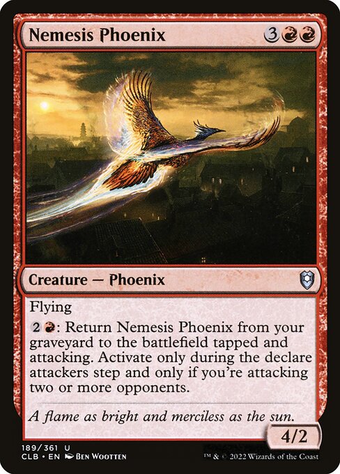 [Foil] CLB 189 Nemesis Phoenix U