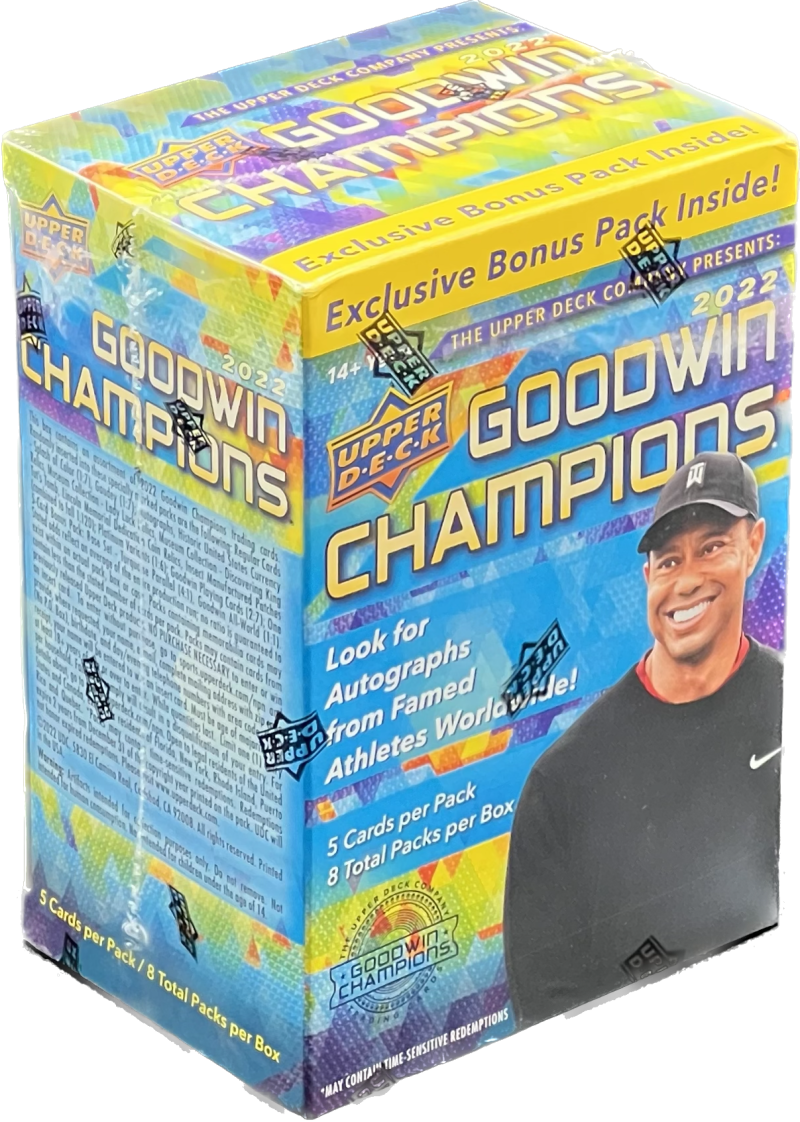 2022 Upper Deck Goodwin Champions Blaster Box - 皇巢卡店 Beehive Trading Card Shop