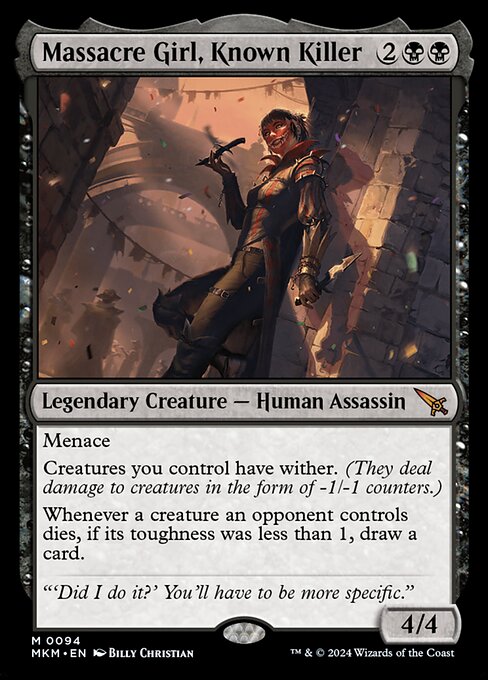 [Foil] MKM 094 Massacre Girl, Known Killer M