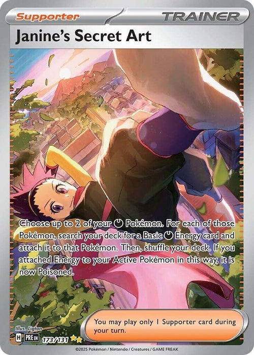 PRE 173/131 Janine's Secret Art SIR