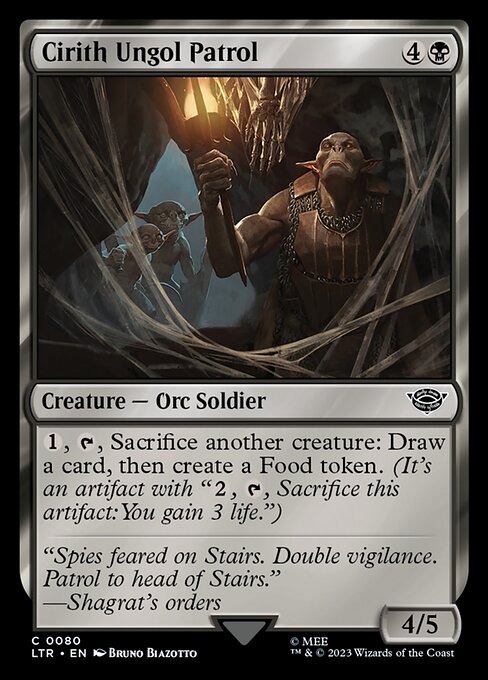 [Foil] LTR 080 Cirith Ungol Patrol C